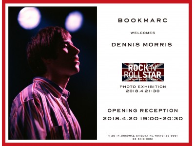 写真家デニス・モリスがオアシス、リアム・ギャラガーの94年東京公演のライブ写真を公開！その初お披露目となる写真展を『BOOKMARC』にて開催！