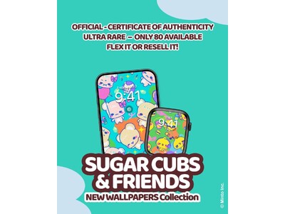 「シュガーカブス」など人気キャラクターたちがiPhone、Apple Watch限定の公式コレクションに!