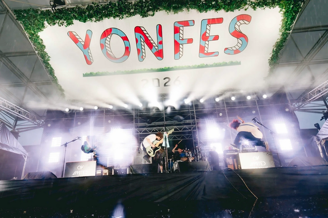 04 Limited Sazabys主催！今年10周年を迎えた『YON FES 2026』を8月27日(木)よる10時よりスペシャで独占放送決定！