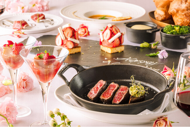 ステーキレストラン『BLT STEAK GINZA』にて期間限定「Valentine’s Course」ご予約承り中