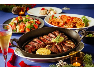 ステーキレストラン『BLT STEAK GINZA』にてクリスマス限定“Christmas COURSE”の予約を１０月１日より開始いたします。