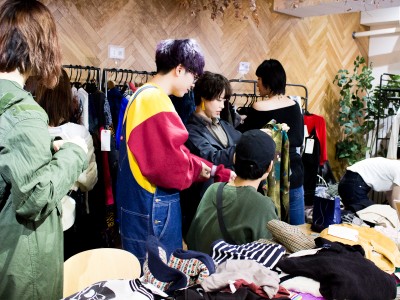 クローゼットに眠る洋服とセンスを発掘できる Open Closet Market開催