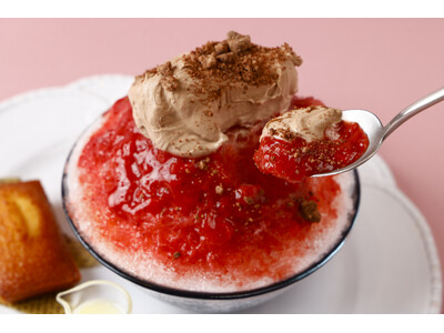 デリーモ麻布台ヒルズ店限定 フルーツ×チョコレートのかき氷販売開始
