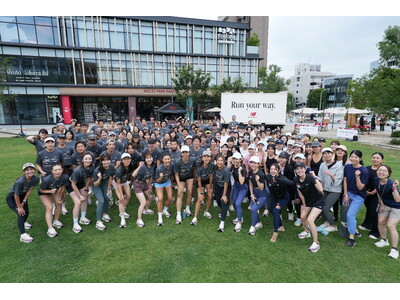 明治公園での「Runner’s Park Tokyo」オープニングイベントを盛況に開催