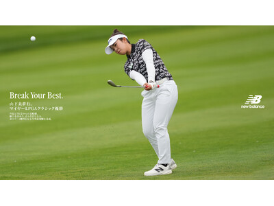 山下美夢有プロ ニューバランスのアパレル、フットウェアとともに米女子ツアー 「マイヤーLPGAクラシック」にて今季初優勝、米女子ツアー通算3勝目を飾る