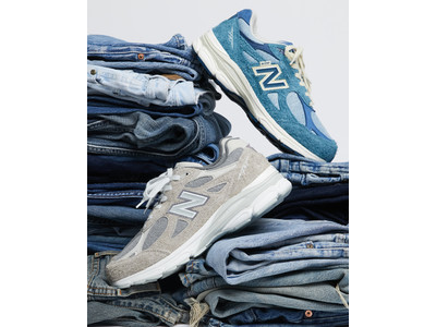 「LEVI’S(R) X New Balance」Made in U.S.A.「990v3」コラボレーションモデルを発売