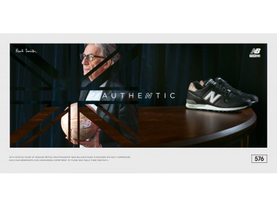 「New Balance × Paul Smith」コラボレーションMade in U.K.の名作 「576」、フットボールスパイクを発売