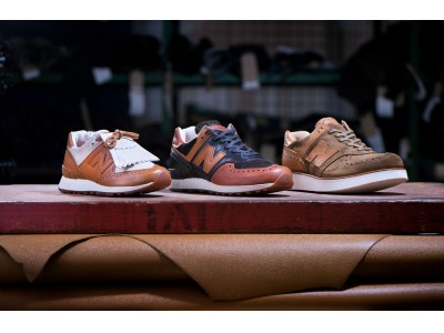 Grenson×new balanceコラボレーション 高級革靴をイメージした「576」を発売