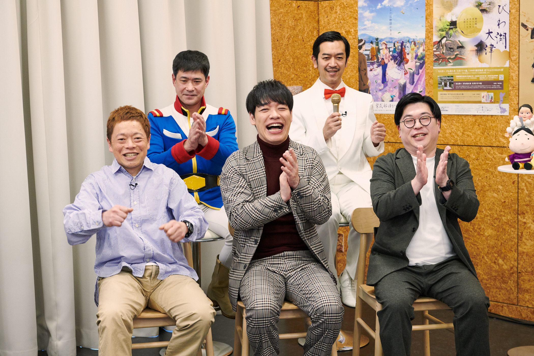 川島の20年来の夢が叶う！？ 紫式部ゆかりの地の市長が集まり、プレゼン合戦！『麒麟川島軍団で旅に行くならどやさ！～紫式部が繋いだ３つのゆかりの地』３月23日（日）11:30放送