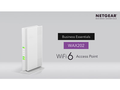 法人向けWiFi 6アクセスポイントにエントリーモデルを追加。在宅勤務やスモールビジネスにおすすめのスタンドアロンアクセスポイント「WAX202」を1/25に発売。