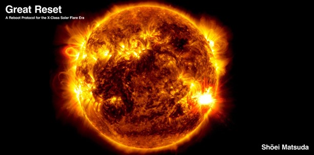 プレスリリース「マイナビアートスクエア、松田将英個展 『「Great Reset」ーポスト太陽フレア時代における再起動プロトコルー』を開催」のイメージ画像