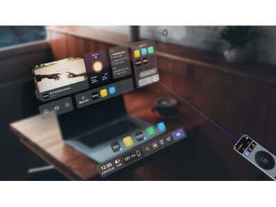 ARエンタメ開発のGraffity、NTTコノキューデバイス社のXRグラス「MiRZA」のホームアプリのUI・UXデザインを担当