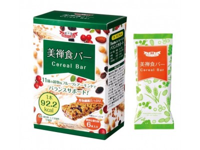 たった1本で、瞬時にキレイと栄養をチャージ！人気No.１健康食品『美禅食』から、“間食しても罪悪感のない”ヘルシーバー新登場