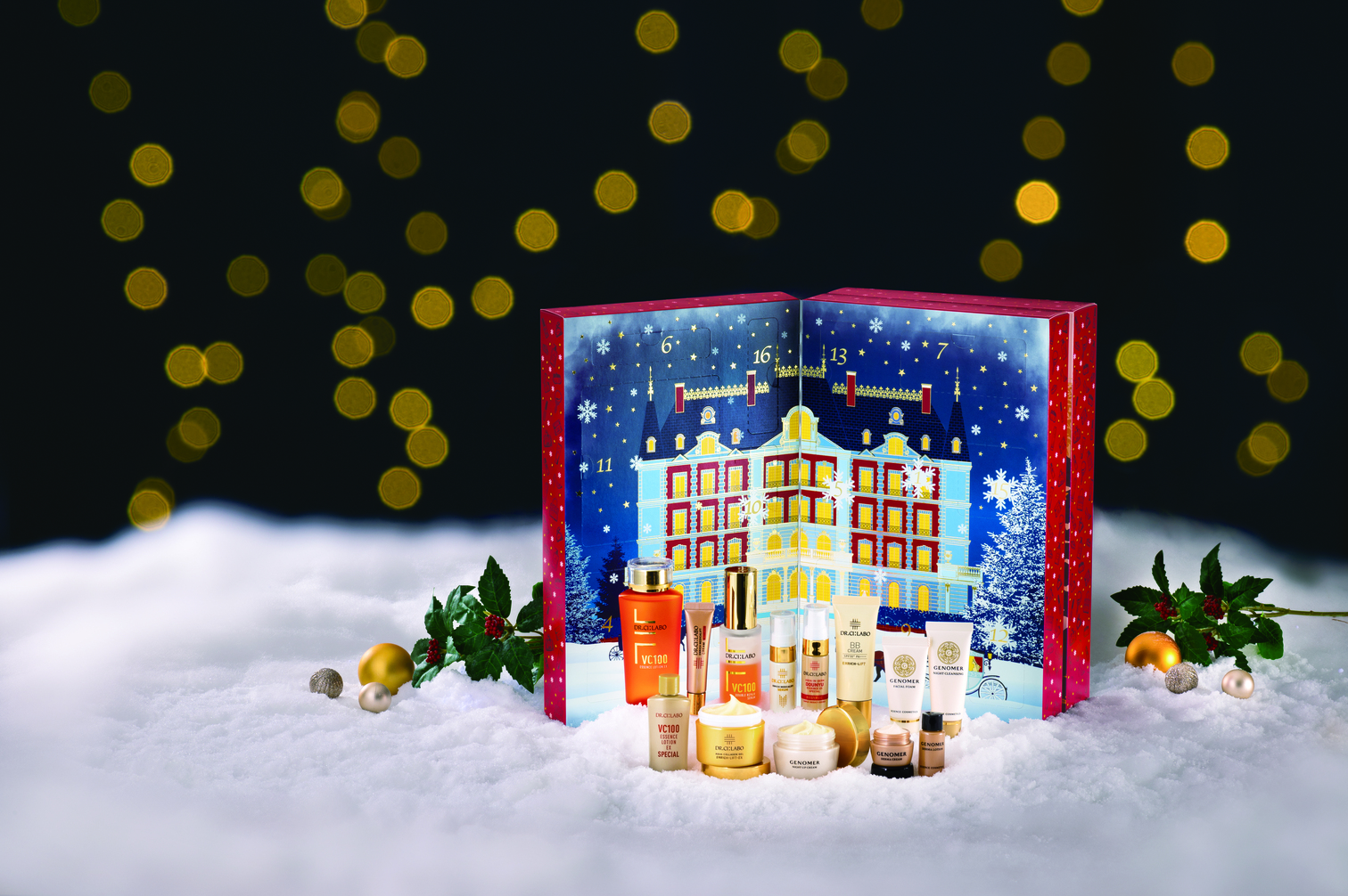 【本日10月20日(木)予約開始】ドクターシーラボよりホリデーを飾る豪華スキンケア&メイクが詰まった心躍るアドベントカレンダーを限定発売