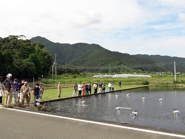 最先端ロボット稲作を体験！「ロボットを活用した稲作支援研修」を宮崎県延岡市で実施しました