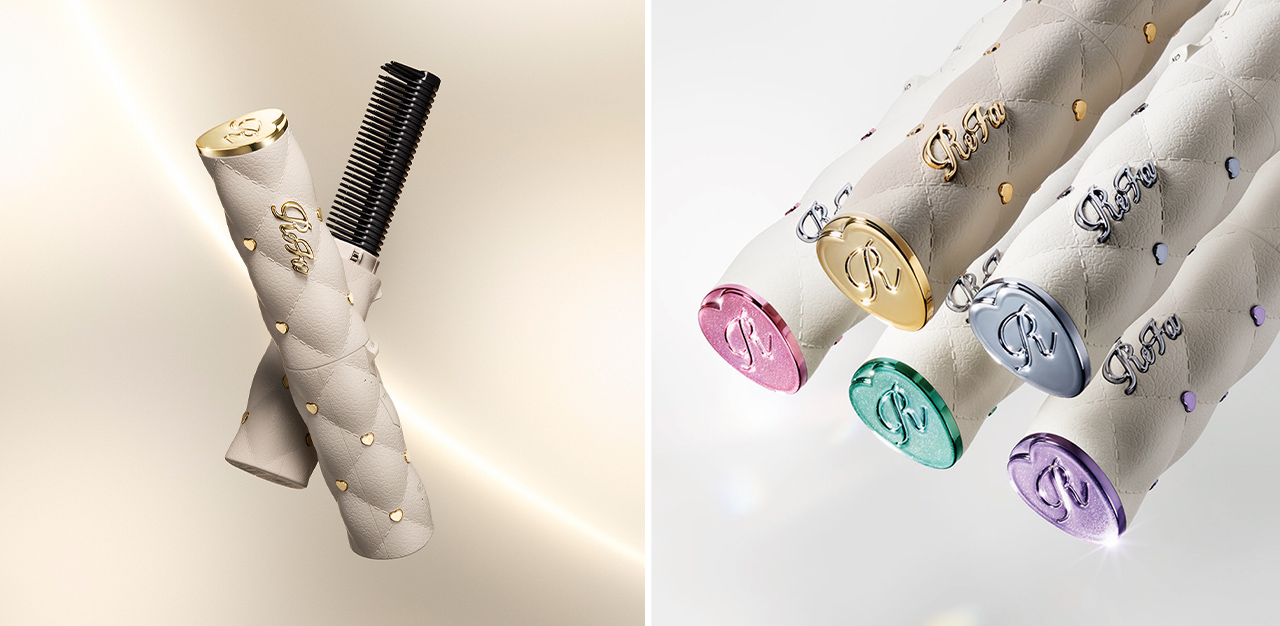 梳かすだけで顔まわりを思いどおりにスタイリング。 ふんわりニュアンスメイクを叶える。 「ReFa HEART COMB IRON（リファハートコームアイロン）」2026年9月16日（水）新発売