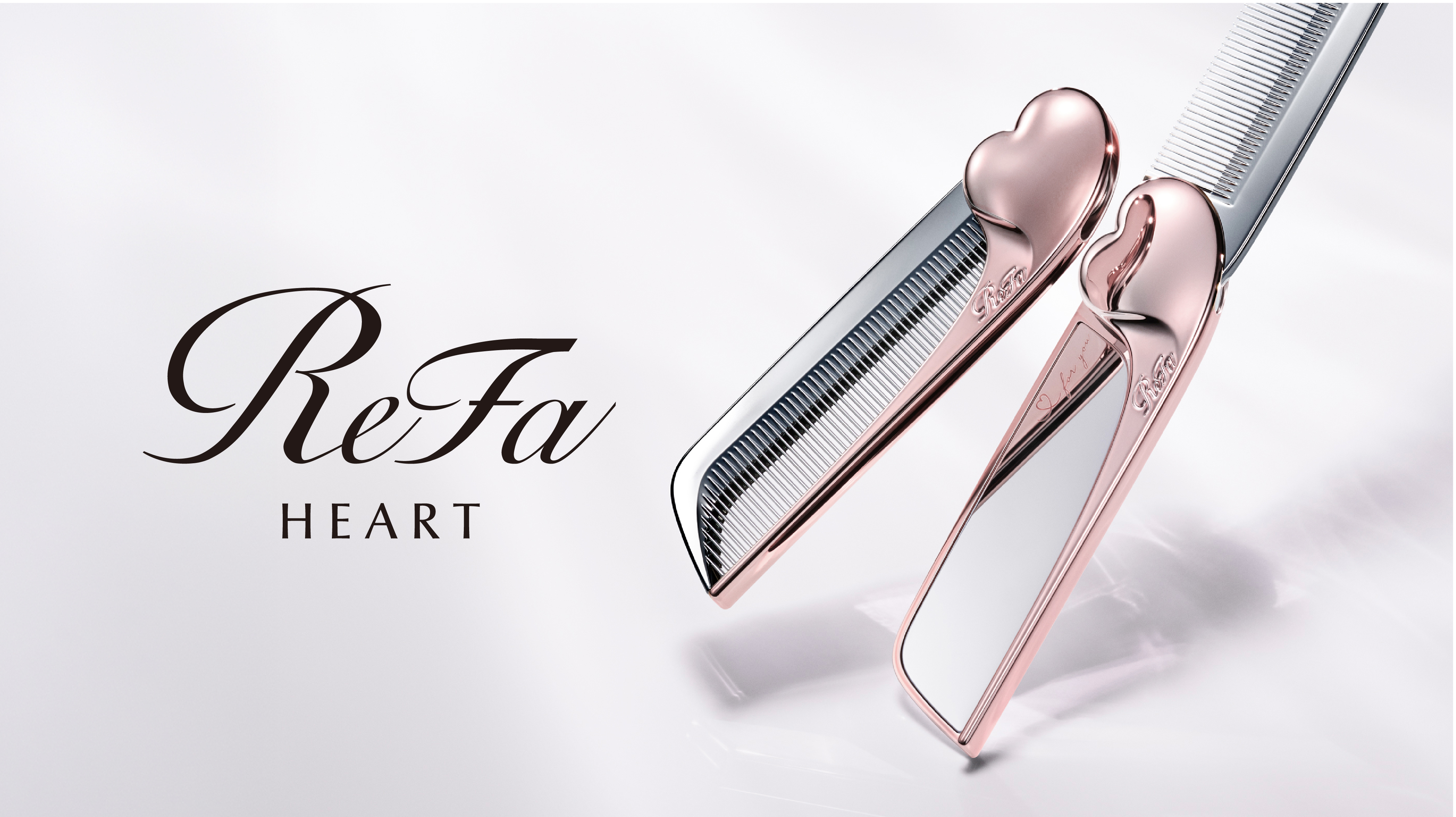 映して、整える。ミラー付きの印象メイクコーム。 「ReFa Aira MIRROR COMB（リファアイラミラーコーム）」 2026年7月22日（水）新発売