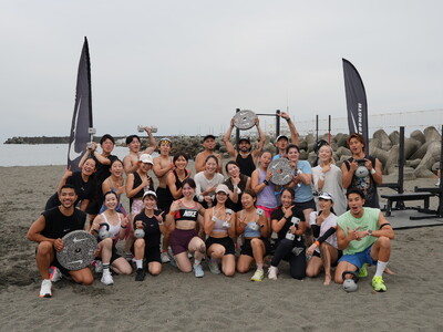 「MUSCLE BEACH Chigasaki」初開催。サザンビーチちがさきに誕生した“ビーチジム”に3...