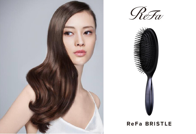 髪とブラシが美しさを高めあう。生涯かけて高みを目指す、100％天然猪毛ブラシ「ReFa BRISTLE（リファブリッスル）」新発売