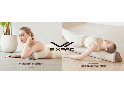 SIXPADから快適なセルフストレッチをサポートする「SIXPAD Power Roller Twins」と「SIXPAD Recovery Pole」を新発売
