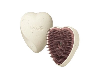 「ReFa HEART BRUSH(リファハートブラシ)」から新カラー登場「アースホワイト」 全国のCosme Kitchen ・Biople・Make↗Kitchenにて限定発売