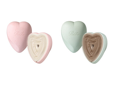 「ReFa HEART BRUSH(リファハートブラシ)」から新カラー登場 “アースピンク”“アースグリーン”Cosme Kitchen・Biopleにて限定発売