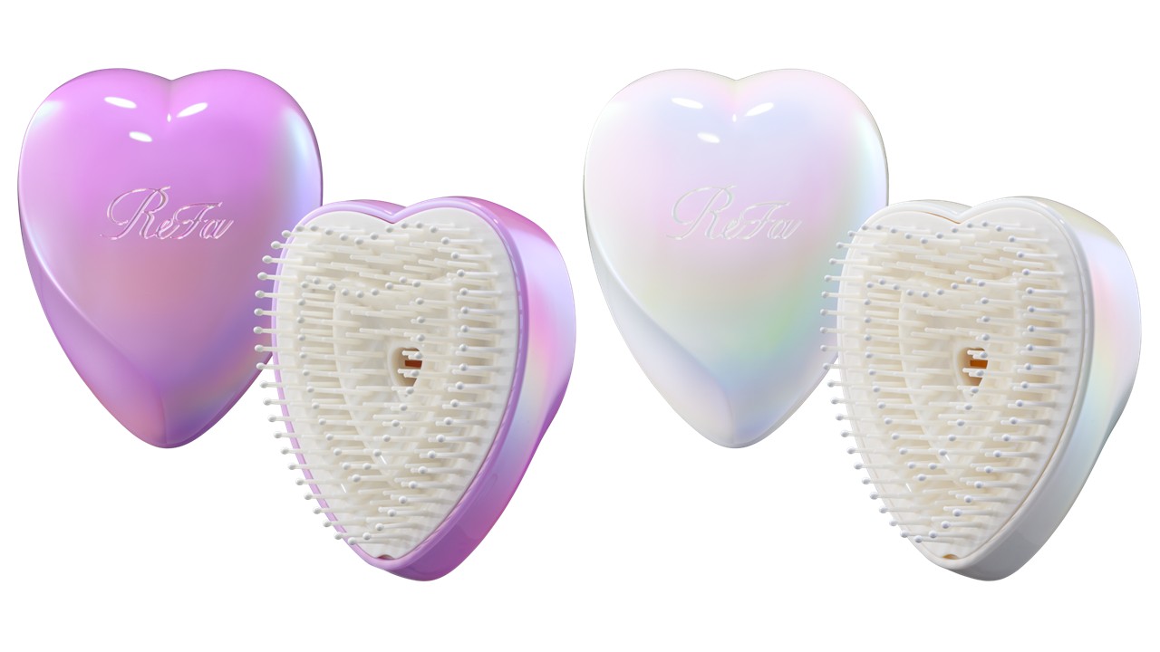 「ReFa HEART BRUSH mini」「ReFa HEART COMB Aira」「ReFa HEART MIRROR」から新カラー登場 ひときわ存在感を放つ鮮やかな“ネオンカラー”を追加