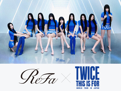 TWICE ＜THIS IS FOR＞ WORLD TOUR IN JAPANにReFaが協賛　 MUF...