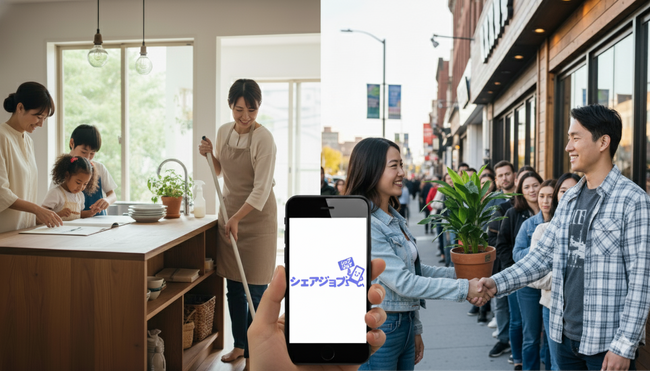 シェアジョブ toC 再始動！並び代行・家事代行など、“ちょっと困った”を地域で頼れる新時代へ～ 2025年11月7日（金）より、依頼者向け機能を追加してサービス再開 ～