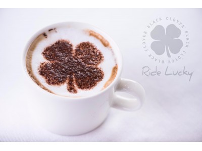 「BLACK CLOVER」(ブラッククローバー)~Ride Lucky~を呼ぶカフェラテを期間限定発売!!
