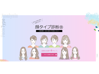 顔タイプ診断協会公式「顔タイプ診断(R)チャート」を初リリース