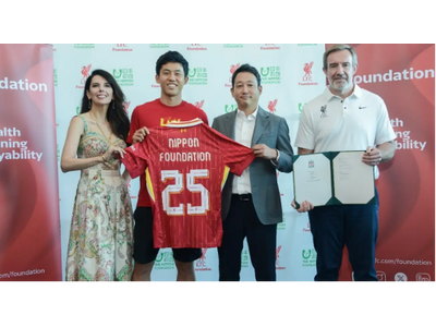 リバプール FC 財団×日本財団が川崎でローンチイベントを開催