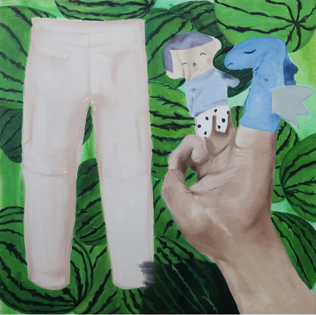 プレスリリース「絵画と単語帳を組み合わせたインスタレーションを展開」のイメージ画像