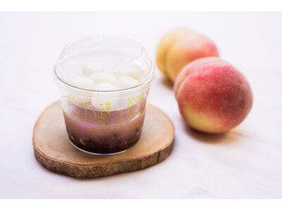初夏の味！みずみずしい白桃をふんだんに使用した「白桃の白玉しるこ」を船橋屋こよみと一部店舗にて販売。