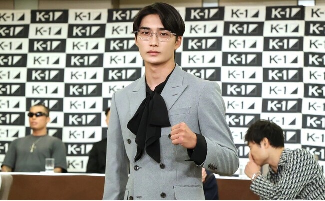 11.15「K-1 WORLD MAX」2連続KO中の大久保琉唯が中国武林風の強豪ユートンと対戦決定、永坂吏羅が前試合の禊で坊主姿になる衝撃会見！