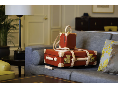 【東京ステーションホテル】英国ブランド「グローブ・トロッター」社製 ホテルオリジナルスーツケースの販売決定