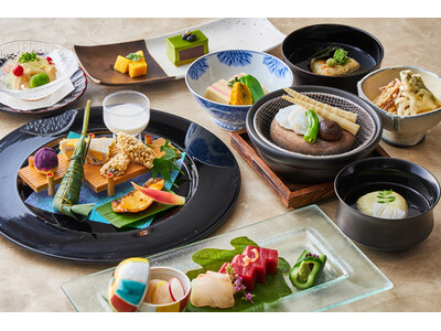 【ホテルメトロポリタン】日本料理「花むさし」新緑の季節に味わう会席料理が登場