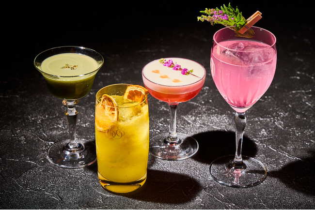 日本の春をイメージした「SPRING COCKTAIL FAIR」