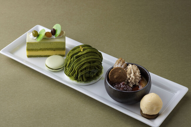 【東京ステーションホテルは110周年を迎えます！】日本茶薫る、3種のなごみ和スイーツ