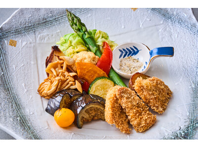 【ホテルメトロポリタン】信州の伝統野菜「ていざなす」と長野県産「安曇野げんき豚」が一緒に楽しめるメイン料...