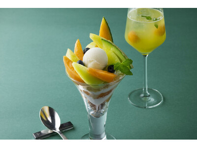 【東京ステーションホテルは110周年を迎えます！】夏のご褒美 メロンパフェ