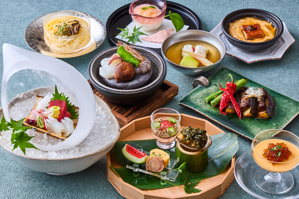 【ホテルメトロポリタン】盛夏を贅沢に彩る「料理長特別会席」とランチ御膳「宝珠」