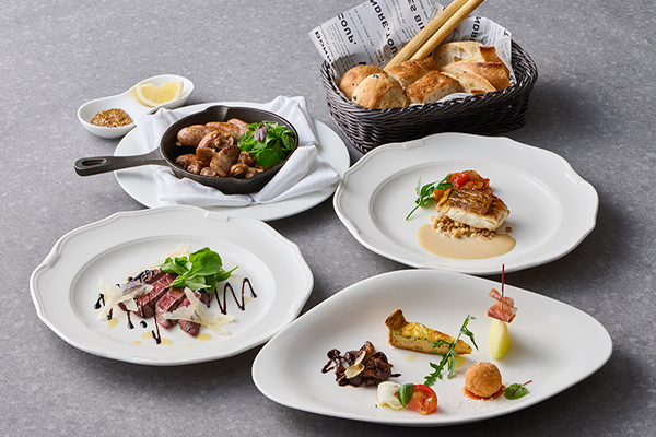 【ホテルメトロポリタン】ナイトタイムに新メニュー登場　選べるメインディッシュ＆デザート「Gather&Dine～Prefix Style～」