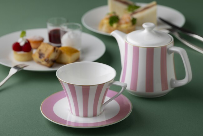 【東京ステーションホテルは110周年を迎えます！】オンラインショップの新商品、開業110周年記念の個数限定販売 PINKカップ&ソーサーの販売