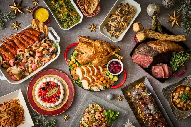 【ホテルメトロポリタン】心ときめく料理の数々がお迎えする「クリスマススペシャル ビュッフェ」