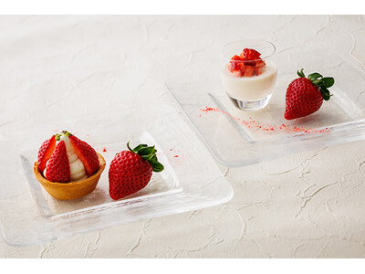 【ホテルメトロポリタンさいたま新都心】埼玉県オリジナルいちご品種「あまりん」使用デザート 2ヵ月限定で登場