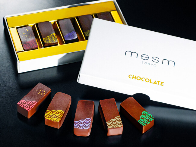 メズム東京、オートグラフ コレクション 見た目、味、口どけ、香り、音まで、五感で楽しむ5粒のチョコレート「五感チョコレート」を2月9日(月)より発売開始