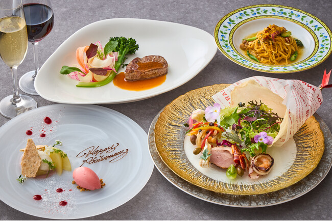 【ホテルメトロポリタン】ダイニング＆バー「オーヴェスト」夜景、美食、夏の彩り　ワンランク上のカジュアル「Anniversary Plan」