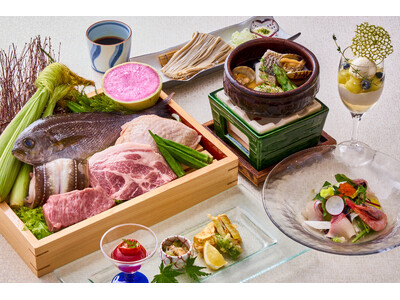 【ホテルメトロポリタン】四季彩茶寮「旬香」～旬を味わい、選ぶ愉しみ～夏の美食「四季彩コース」