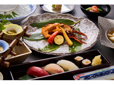 【ホテルメトロポリタン】鱧や鰻、季節野菜とともに高級食材で彩る清夏の贅を尽くした本格会席料理・日本料理「...